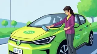 BYD motoristas de aplicativo