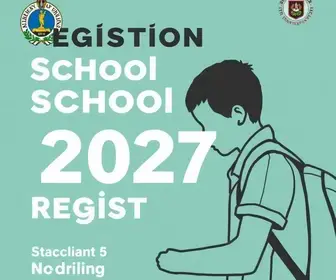 Cadastro Escolar 2027