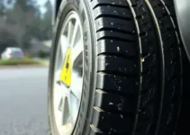 detalhe no pneu
